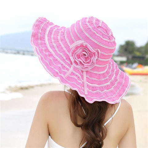 Chapeau de plage de protection solaire d'été pour les voyages