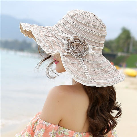 Chapeau de plage de protection solaire d'été pour les voyages