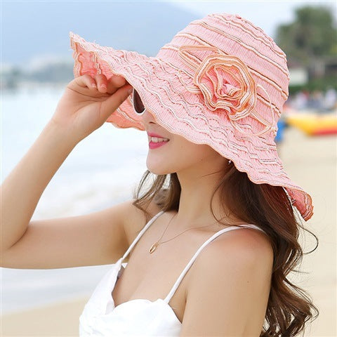 Chapeau de plage de protection solaire d'été pour les voyages