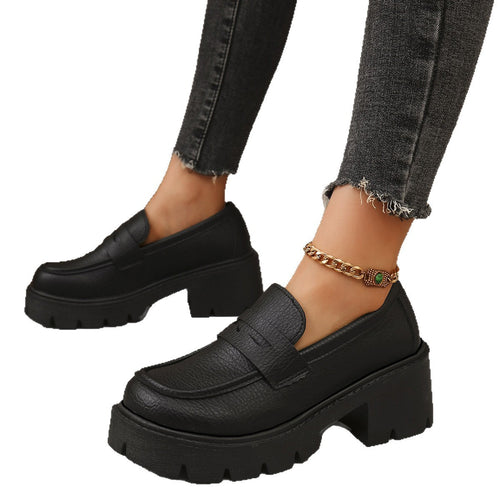"L’allure en cuir – Découvrez nos plateformes tout-terrain chic"
